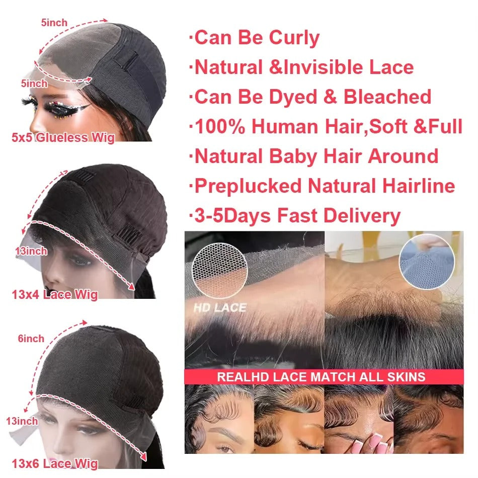 Body Wave Human Hair Wig